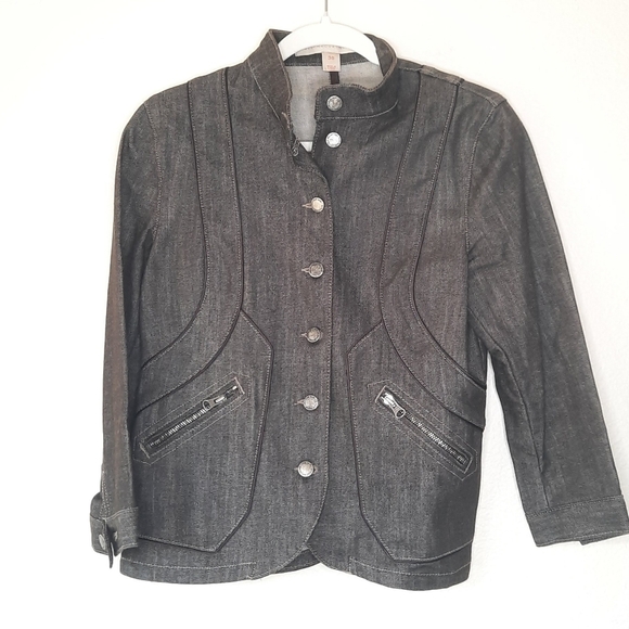 Stella McCartney for H&M Jean Jacket 38 - Picture 2 of 6